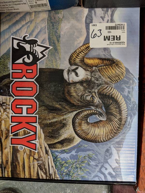 lot 63 image: Rocky Men�s Alpha Force 6 Duty Boot - Wide Black 11