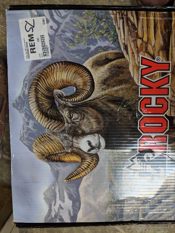 lot 75 image: Rocky Men�s Aztec Waterproof Pull-On Steel Toe Work Boot - Wide Brown Leather 8