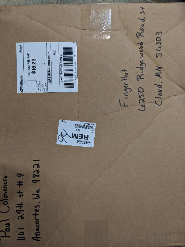 lot 94 image: Ariat Mens Sport Outfitter Boot - Brown-Blue 9