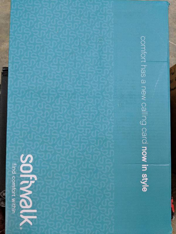 lot 99 image: Softwalk Womens Sampson Sneaker � Wide White 8.5