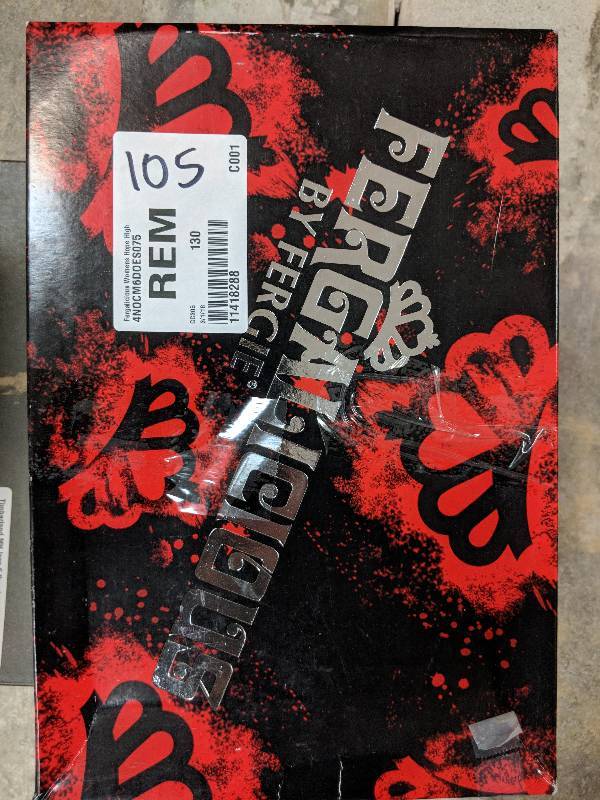 lot 105 image: Fergalicious Womens Hope High-Top Sneaker - DOE 7.5