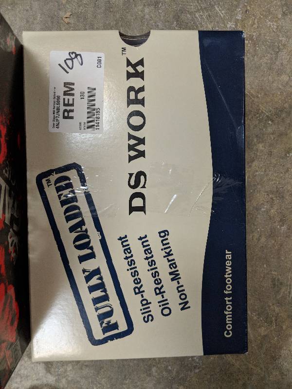 lot 108 image: Deer Stags Men�s Service Oxford - Wide Black 9