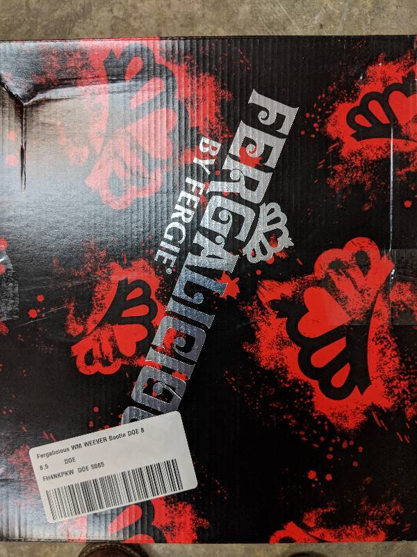 lot 109 image: Fergalicious Women�s Weever Bootie - DOE 8.5