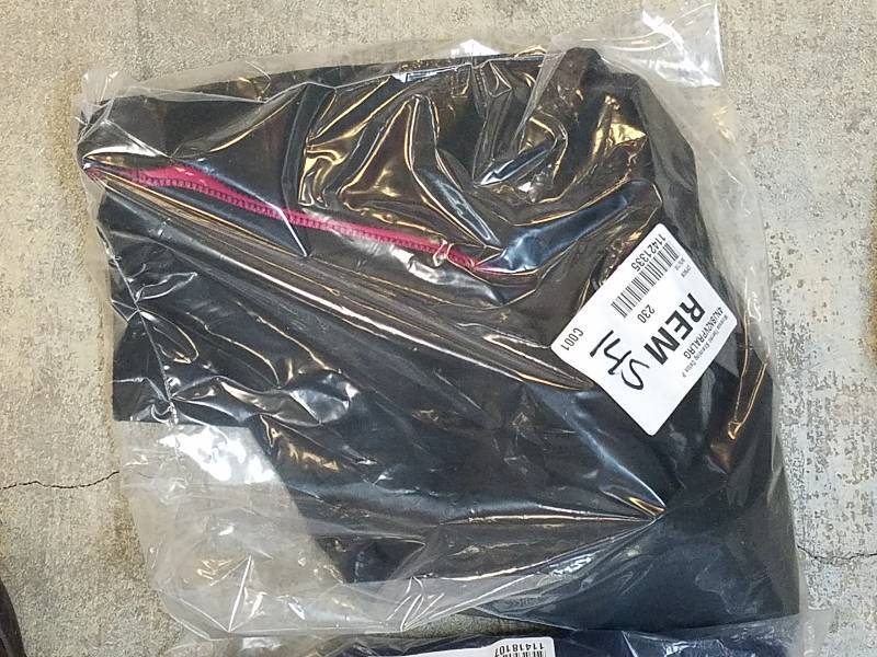 lot 145 image: Beautyko Womens Thermo Slimming Detox Pants with Pockets - Black Purple Large