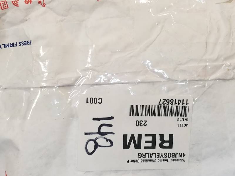 lot 148 image: Beautyko Womens Thermo Slimming Detox Pants with Pockets - Yellow Large