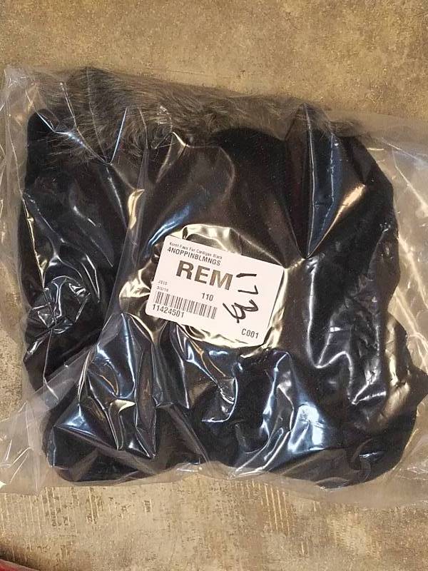 lot 173 image: Koret Womens Imitation Fur-Trimmed Cardigan - Black S