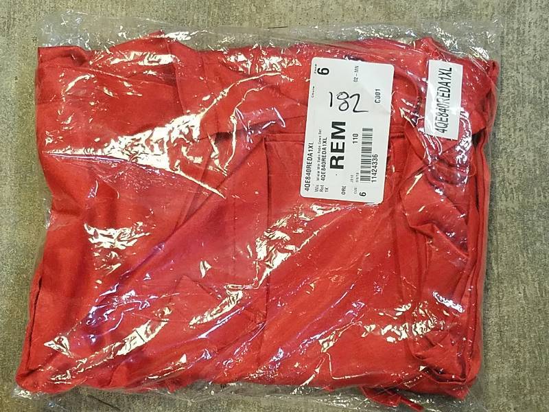 lot 182 image: Winlar Women�s Plus Satin Robe and Gown Set - Red 1X