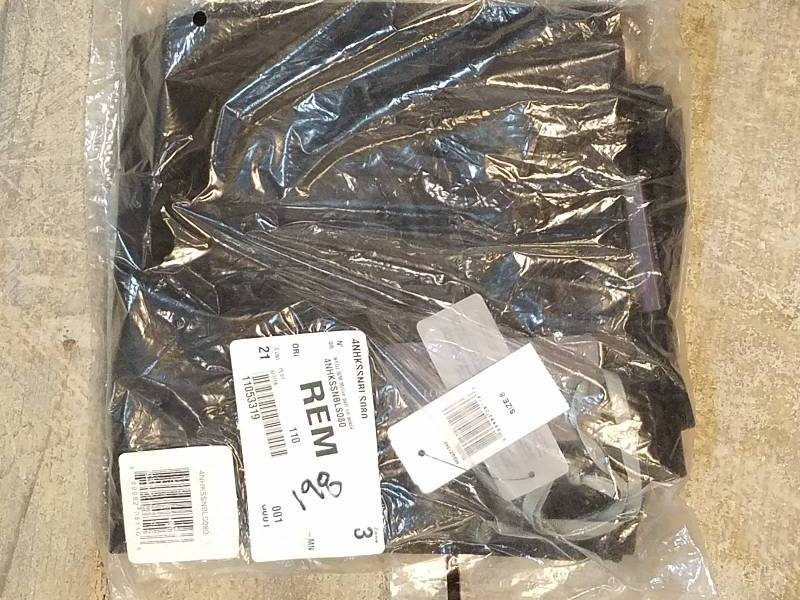 lot 198 image: NYDJ Millie Pull-On Ankle Jean - Black 8