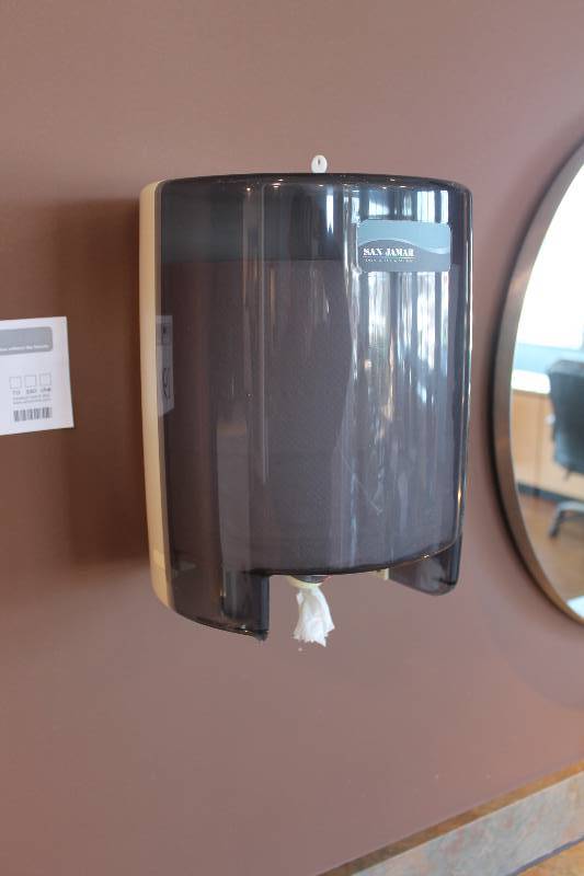 lot 190 image: San Jamar Towel Dispenser