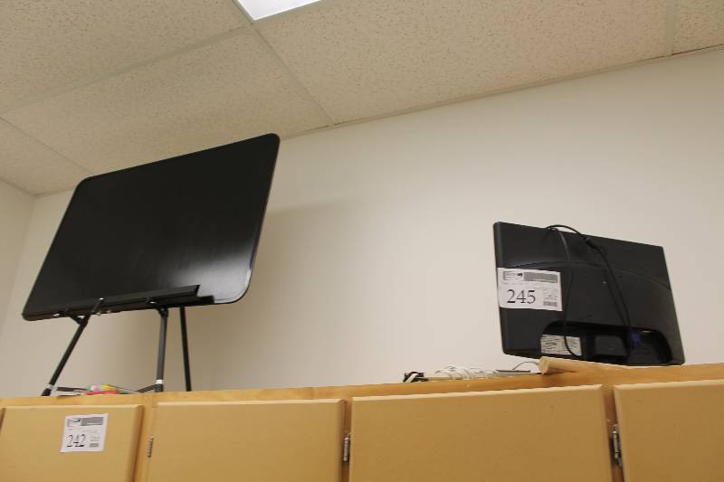 lot 245 image: Aisle Board, Computer Monitor