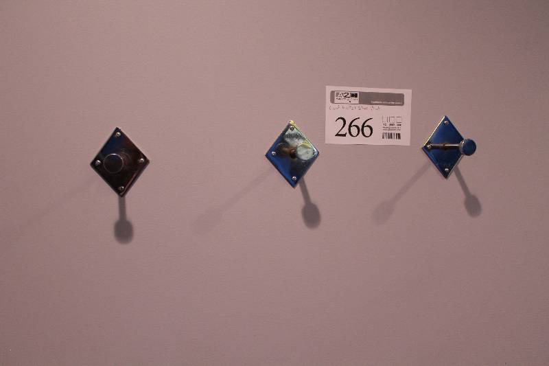 lot 266 image: Coat Hooks, Shoe Mat