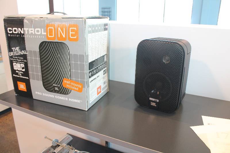 lot 175 image: Lot of (4) JBL Control One Monitor Loudspeakers