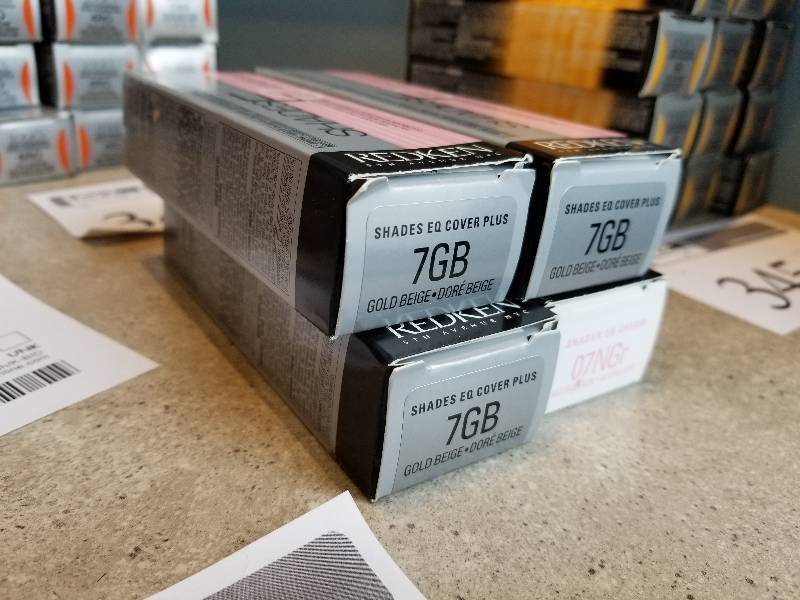 lot 347 image: Lot of (4) Redken Shades E Cover Plus - 7GB, 07NGR