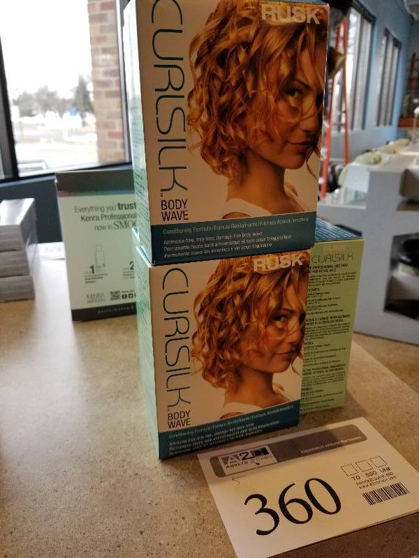 lot 360 image: Lot of (5) Rusk Curlsilk Body Wave