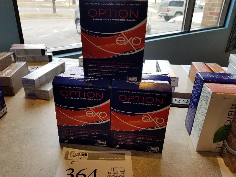 lot 364 image: Lot of (3) Option Exo Damage Free Exothermic Waving