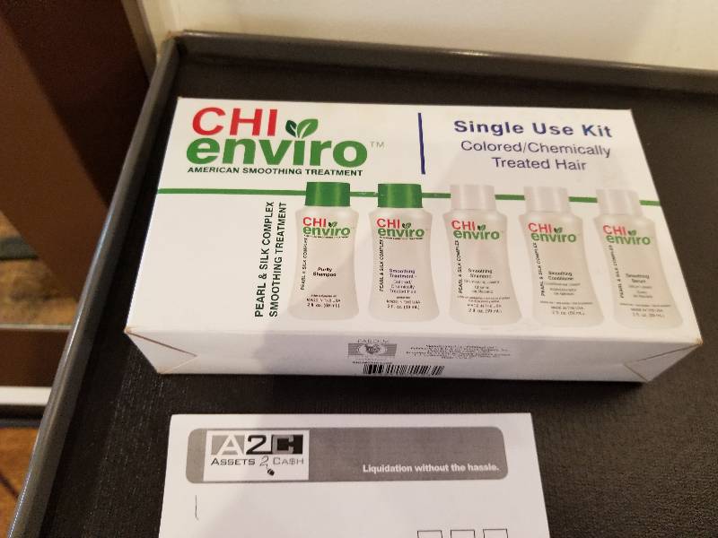 lot 384 image: Chi Enviro American Smoothing Treatment Single Use Kit