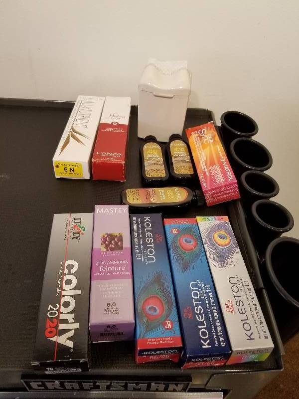 lot 390 image: Lot of (12) Hair Care - Italy Colorly 2020, Koleston, And More
