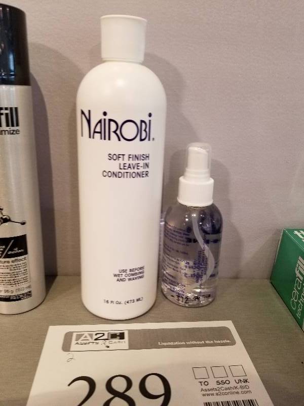 lot 289 image: Lot of (2) Nairobi Soft Finish, Sheer Shine