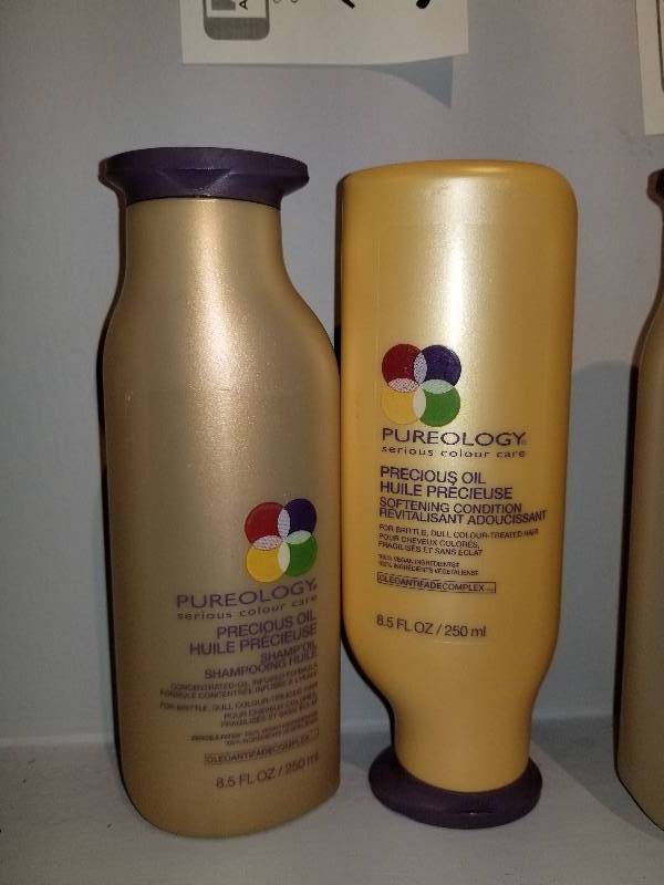 lot 382 image: Lot of (2) Pureology Precious Oil Shampoo, Conditioner