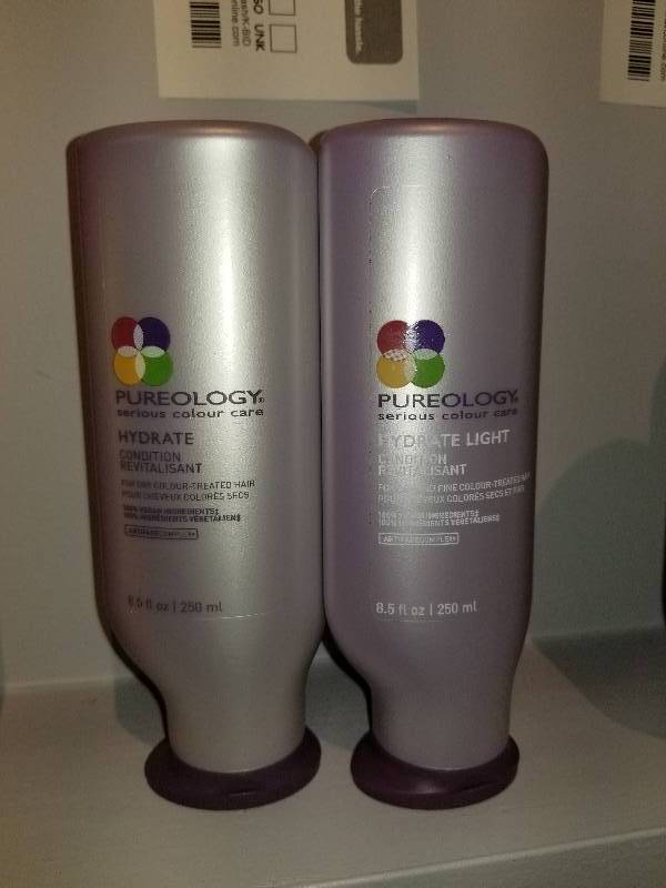 lot 380 image: Lot of (2) Pureology Hydrate, Hydrate Light Conditioner