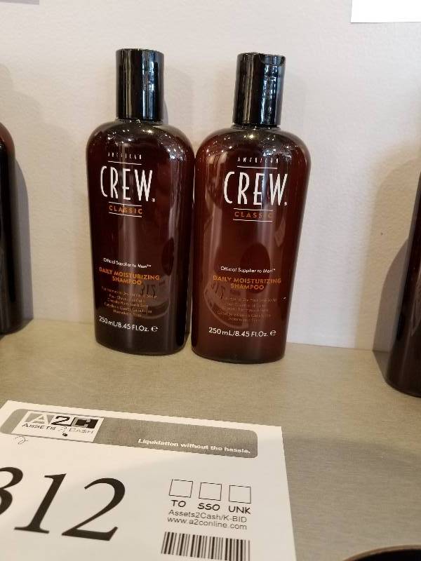 lot 312 image: Lot of (2) American Crew Shampoo