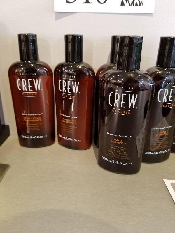 lot 310 image: Lot of (5) American Crew Hair Care Products - 3) Shampoo, 2) Conditioner