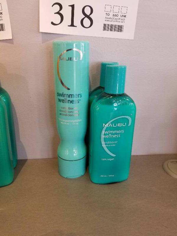 lot 318 image: Lot of (3) Malibu Swimmers Wellness Conditioner