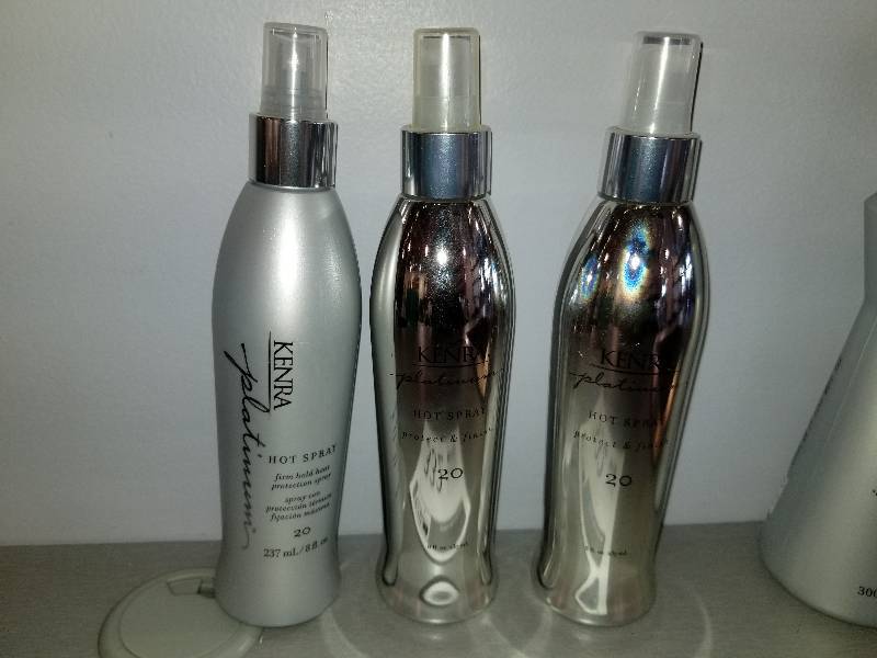 lot 332 image: Lot of (3) Kendra Platinum Hot Spray