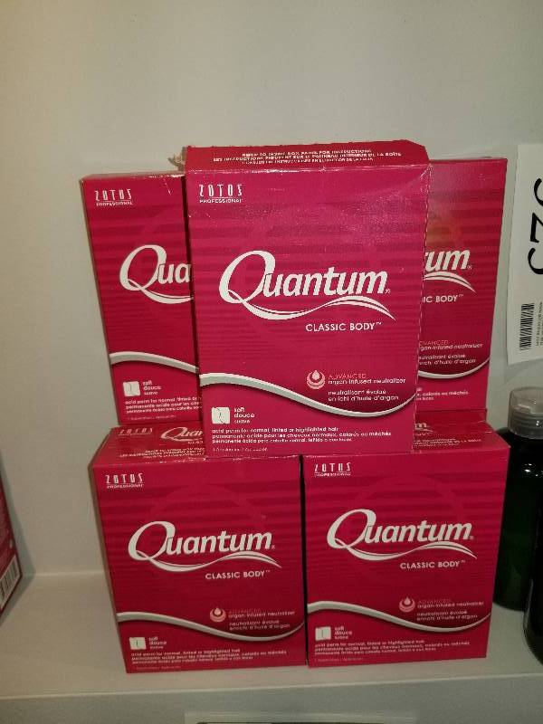 lot 366 image: Lot of (7) Zotos Professional Quantum Classic Body