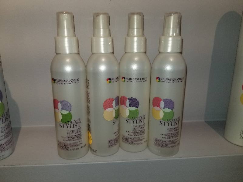 lot 372 image: Lot of (4) Pureology Colour Stylist Fortifying Heat Spray