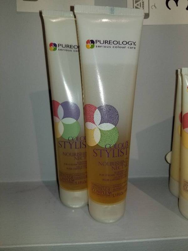 lot 375 image: Lot of (2) Pureology Colour Stylist Nourishing Nectar