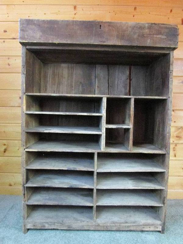 lot 13 image: Primitive Shelf