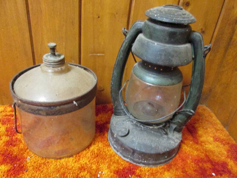 lot 50 image: Embury #2 Air Pilot Kerosene Lantern