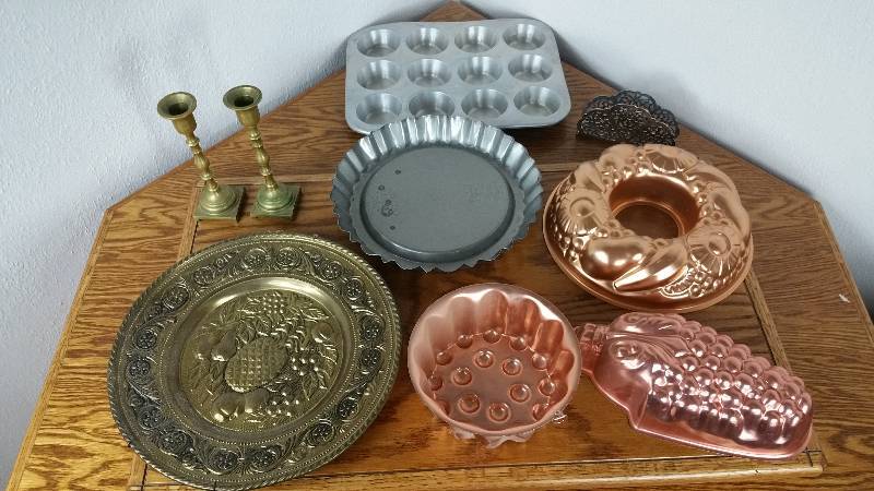 lot 83 image: Copper Molds, Brass, Etc.