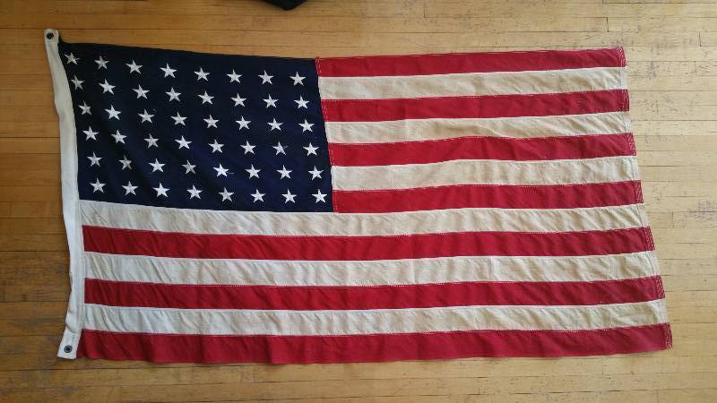 lot 84A image: 48 Star Flag
