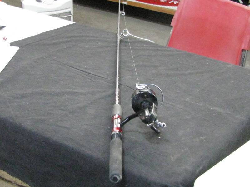 lot 4 image: Mitchell 300G Reel with Rod