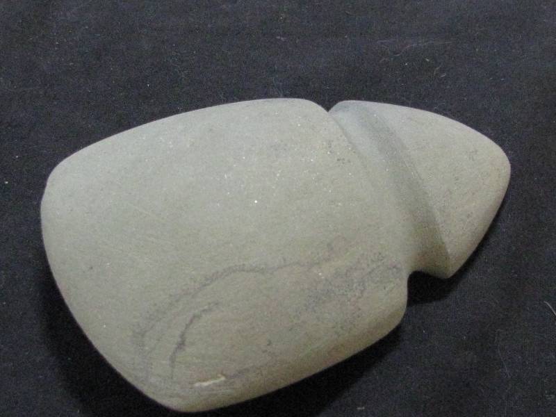 lot 9 image: Native American Stone Axe Head