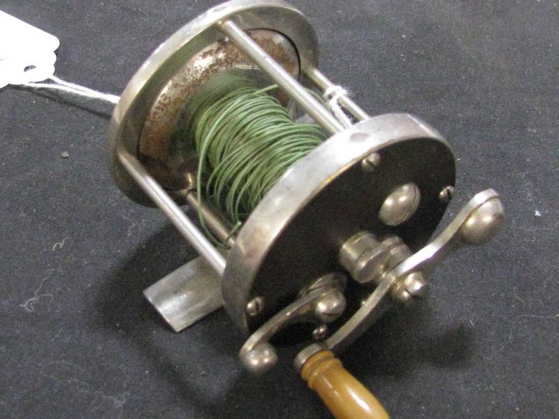 lot 21 image: Hard Rubber-Nickle Silver 60yd Trade Reel