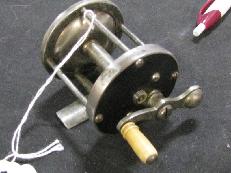 lot 26 image: Hard Rubber-Nickle Silver 60yd Trade Reel