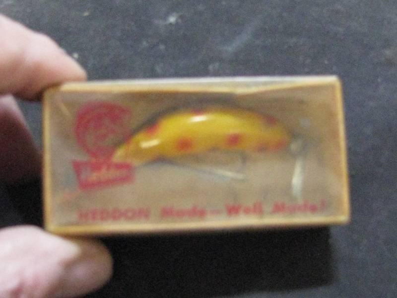 lot 36 image: Heddon Dowegiac Lure-Tadpoplly in Box
