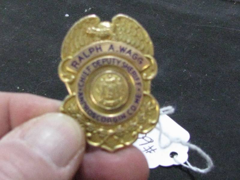 lot 60 image: Retired Badge-Androscogin ME Chief Deputy