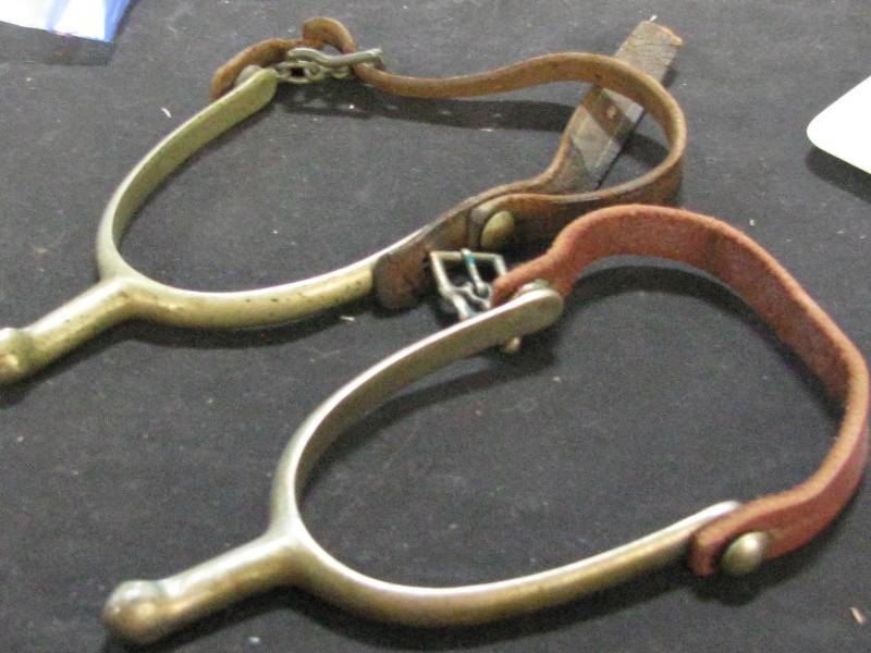 lot 84 image: WWI Military Spurs
