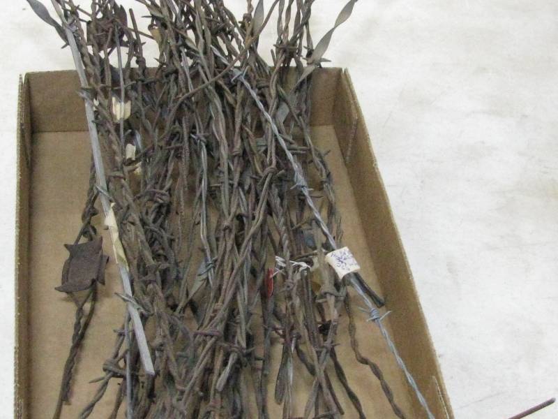 lot 105 image: Assorted Barb Wire