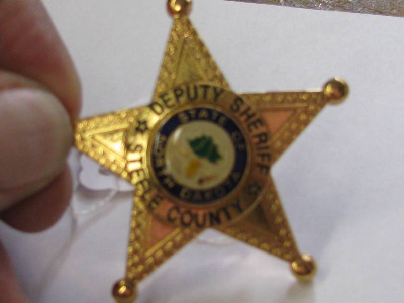 lot 73 image: Retired Deputy Sheriff-Steele County, ND Badge