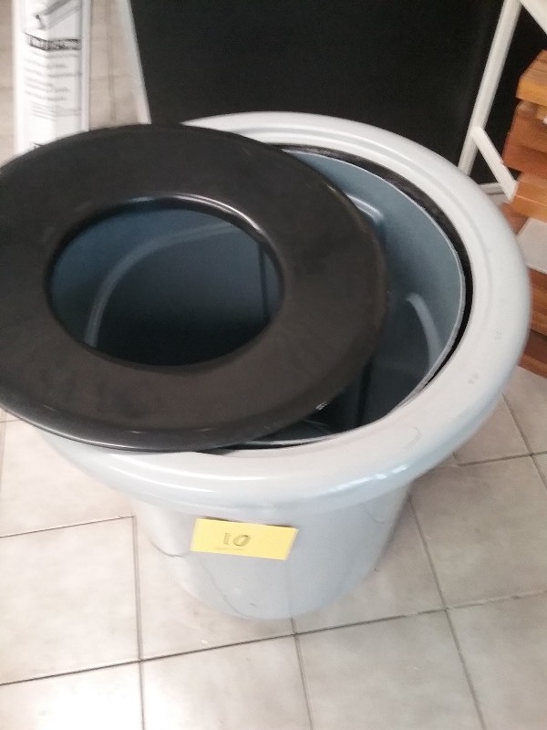 Outdoor Receptacle Garbage Can