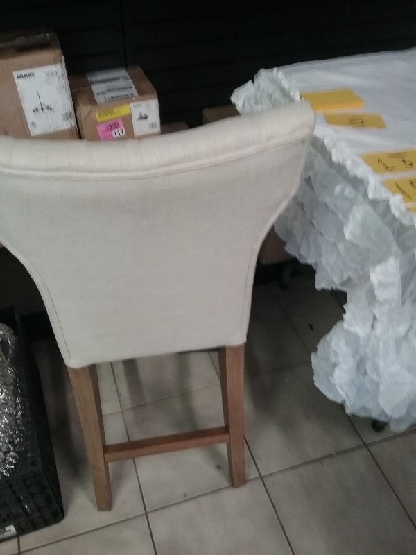 Fabric Stool, Counter Height