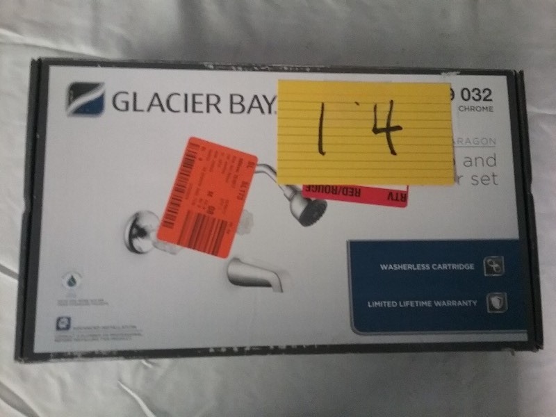 Glacier Bay Aragon Tub and Shower Set