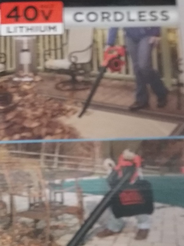 Black & Decker 40V Hard Surface Sweeper Vacuum