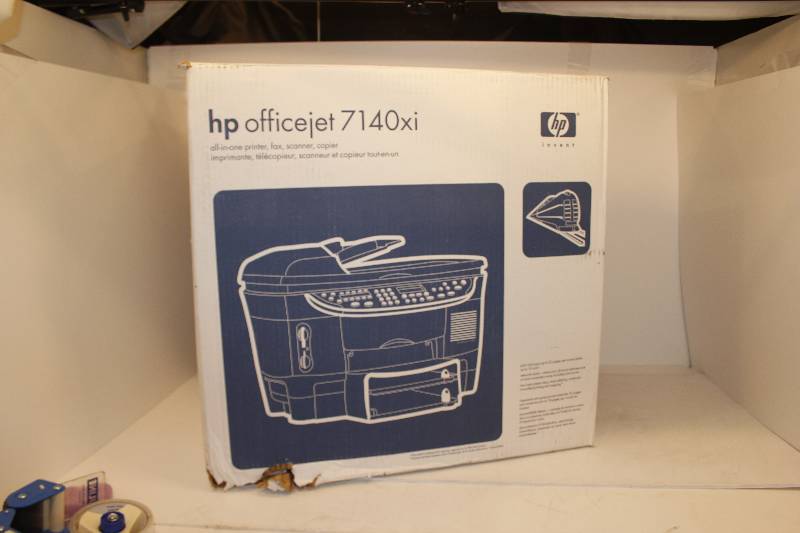 lot 3 image: HP OfficeJet 7140XI all in one printer still in the original box