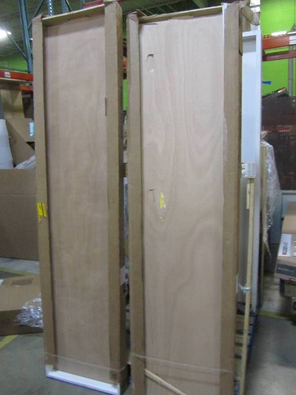 lot 104 image: 21.5 x 89 hallow door (x2)